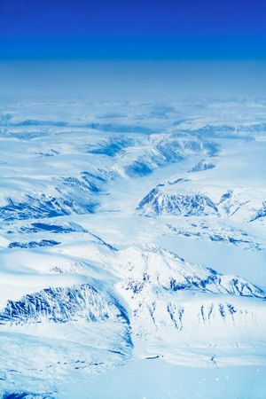 Glaciers of Greenlandの写真素材