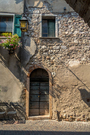 Venetian window, door, arch, architecture from Italyの写真素材