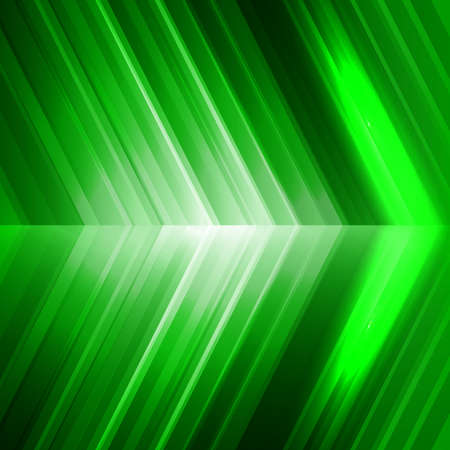 Abstract green ecology theme arrows background for presentationのイラスト素材