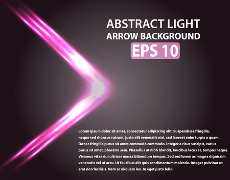 Abstract background with light arrow. Pink elements. Vector illustration, EPS 10のイラスト素材