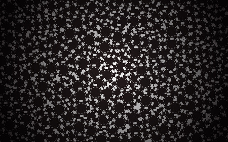 Vector casino chips top view with shadows
