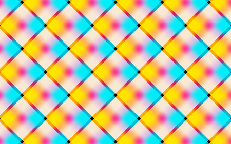 Abstract vibrant background with squares. Colorful themeのイラスト素材