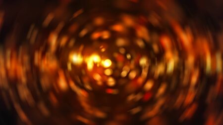 Radial gold blur background. Digital illustration. 3d renderingの写真素材
