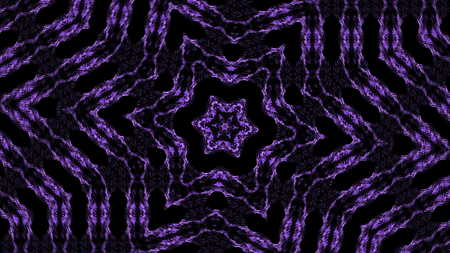 Abstract background of a kaleidoscope consisting of particles. Colorful 3d rendering backdrop