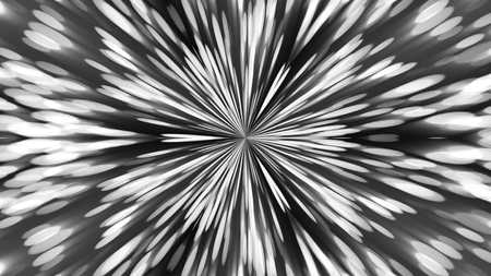 Abstract background with silver kaleidoscope. 3d renderingの写真素材