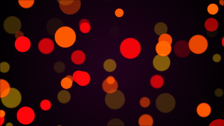 Bright glowing circular particles, computer generated abstract background, 3D rendering backdropの写真素材