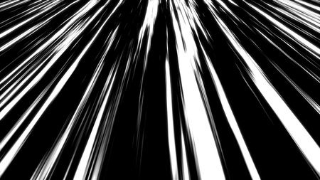 Many speed lines, computer generated abstract background, 3D renderingの写真素材