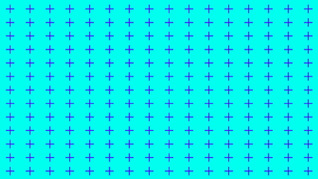 Abstract background with many rows of crosses, retro texture for design, 3d renderingの写真素材