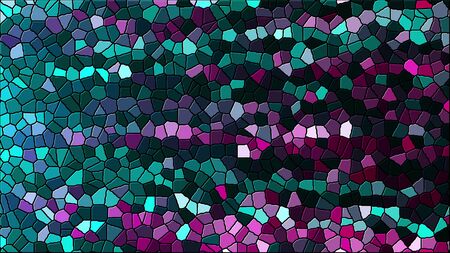 Abstract background with mosaic. Digital backdrop. 3d renderの写真素材
