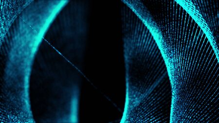 Abstract textured background with excellent shape and light particles, computer generated light...