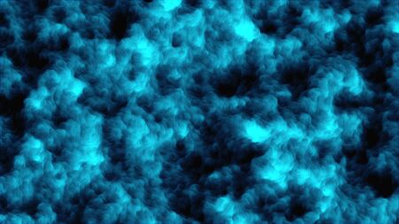 Computer generated realistic background of dense smoke, 3D rendering cloudy backdropの写真素材