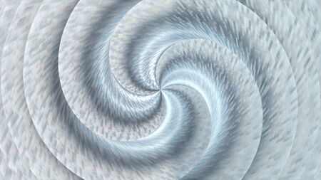 Computer generated background with abstract metal spiral. 3D rendering steel rotation