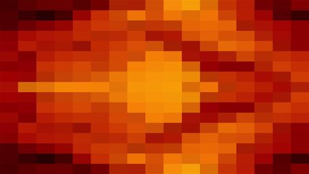 Antique multicolor mosaic of various shapes. Computer generated abstract background, 3d renderingの写真素材