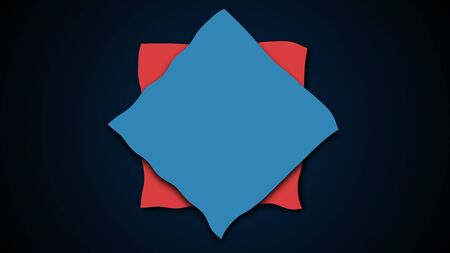 Computer generated a abstract web background. 3D render of liquid square formsの写真素材