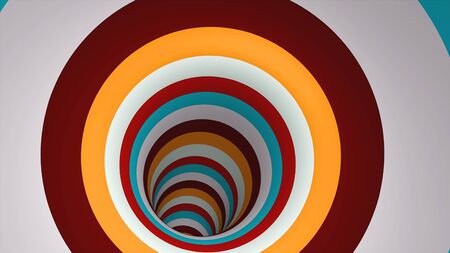 Abstract swirl cartoon style tunnel, immitation of trip in universe, computer generated background,...