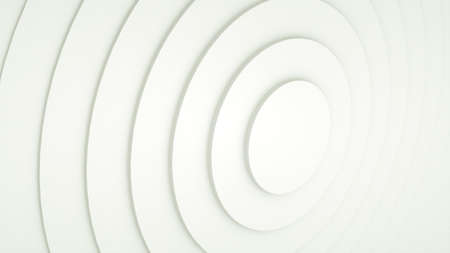 Background with a pattern of many rings, computer generated. 3d rendering of abstract circle setの写真素材