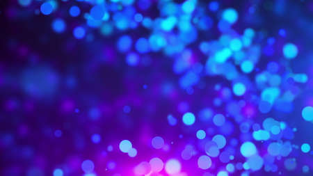 Shimmering stream rushing by curving 3D render line. Dusty burst energy in outer fantasy space flying along curved trajectory. Futuristic decoration in festive starlight design.の写真素材