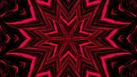 Abstract beautiful line flowers background, 3d render computer generated backdrop