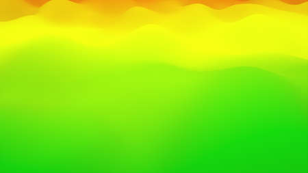 Waving with silk surface on the wind, clear backdrop of ripple fabric, 3d rendering backgroundの写真素材