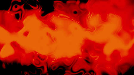 Bright blurry 3d render spots with waving textures. Ink splashes in modern geodes and geometric...