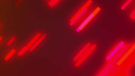 Geometric 3d render shower of decorative starry short lines. Digital waterfall made futuristic...