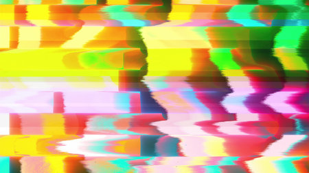 Abstract colorful noise. Computer generated 3d render