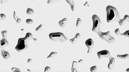 Abstract topography background. Computer generated 3d renderの写真素材