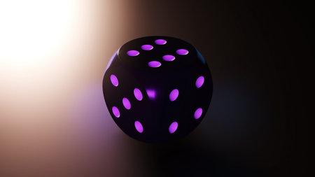 Rainbow light element. Computer generated 3d renderの写真素材