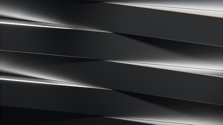 Abstract Metal grid. Computer generated