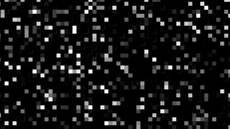 Small white blocks. Computer generated 3d renderの写真素材