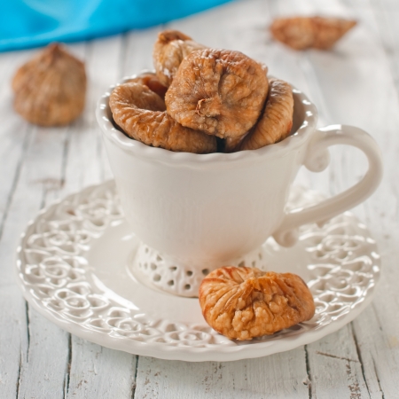 Dried sweet fig, square imageの写真素材