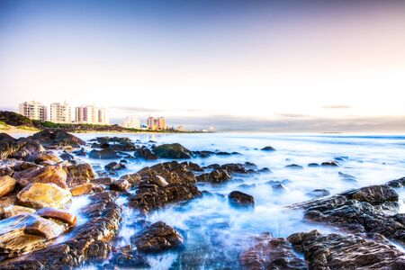 HDR image of Dias Beach in Mossel Bay.の写真素材