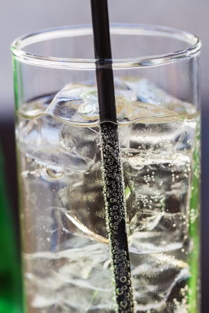 A cool drink on a nice and sunny day.の写真素材
