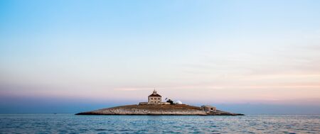 A small island in Croatia.の写真素材