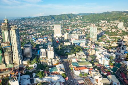 Cebu/Philippines-09.11.2016:The Cebu town at morning time