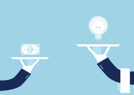 Buying New Idea Process Conceptのイラスト素材