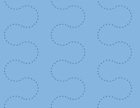 Endless Path Seamless Pattern Backgroundのイラスト素材