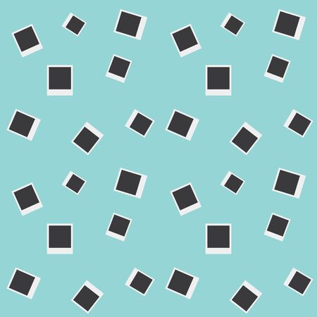 Seamless Photo Cards Background Patternのイラスト素材