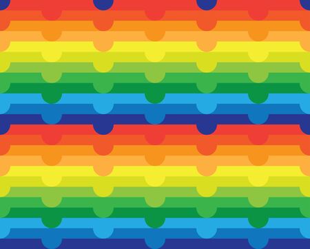 Seamless Abstract Rainbow Color Gradient Pattern Backgroundのイラスト素材