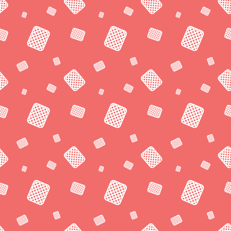 Cookie Bakery Sweet Dessert Snack Seamless Patternのイラスト素材