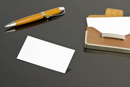 Blank cardの写真素材