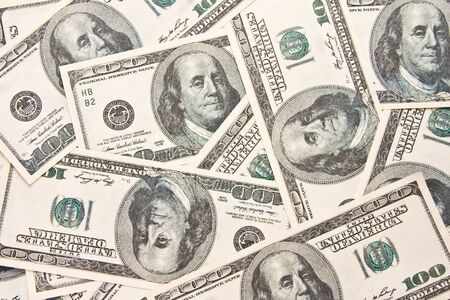 $100 bills background