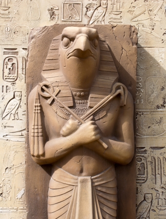 Statue of Ra - Sun Godの写真素材