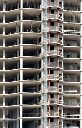 Background of modern building construction