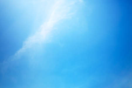 Clear blue sky at summer dayの写真素材