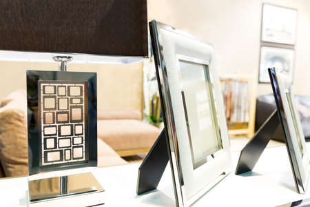 Nice photo frame in luxury interior