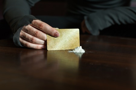 Club of anonymous addicts concept.の写真素材