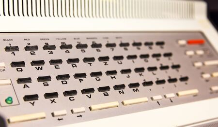 Analog computer keyboard