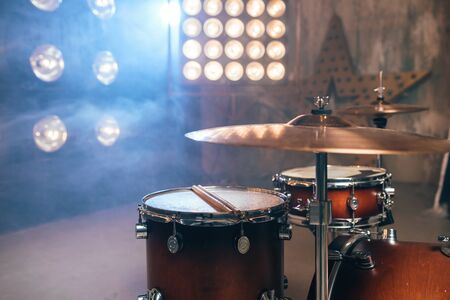 Drum kit, percussion instrument, beat set, nobody