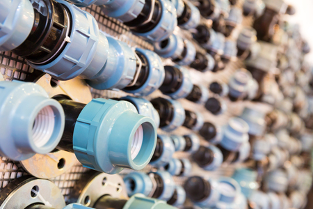 Water pipe fittings and fixturing components